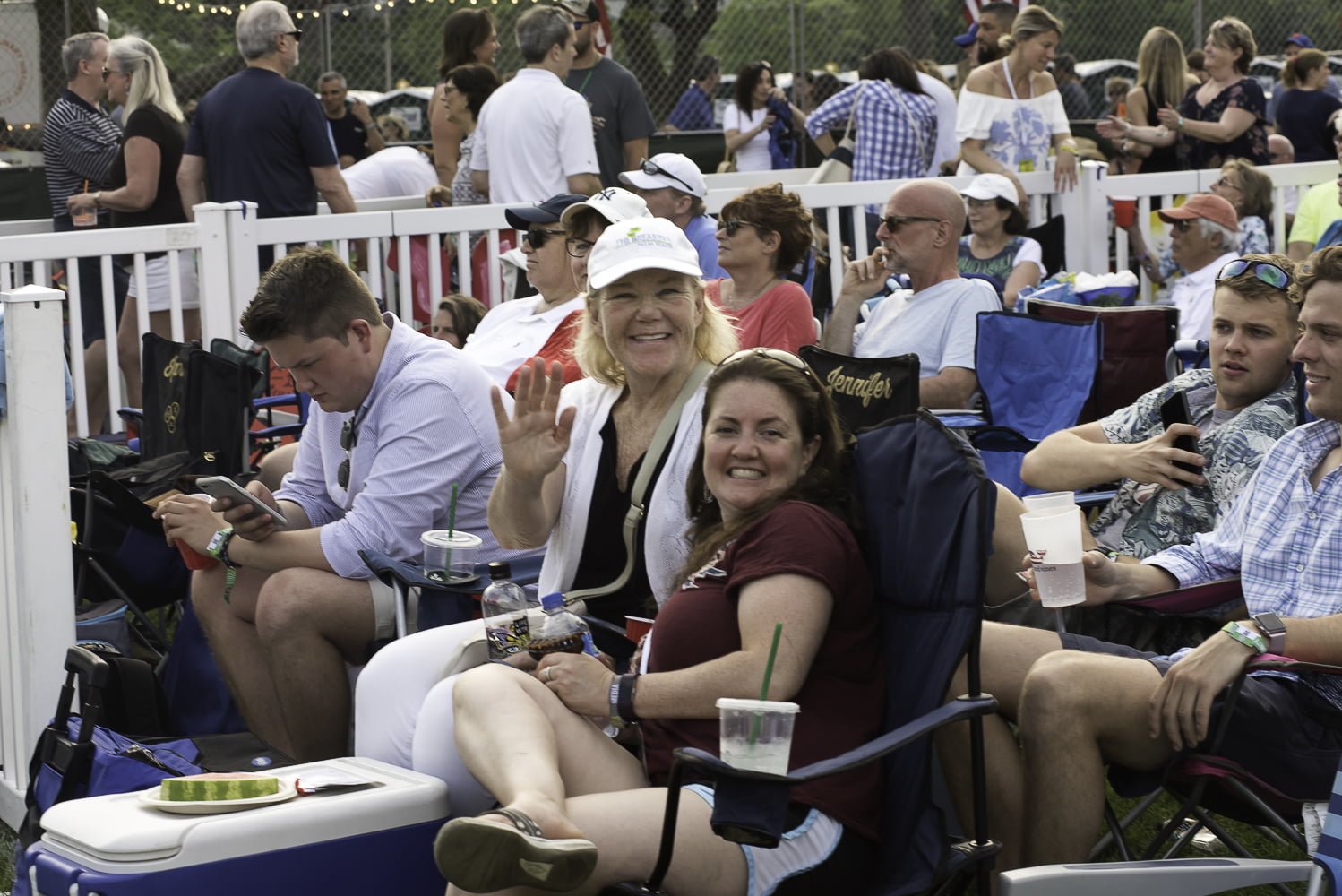 Carol Swift and Cara Gilbride. Photo: Asher Almonacy