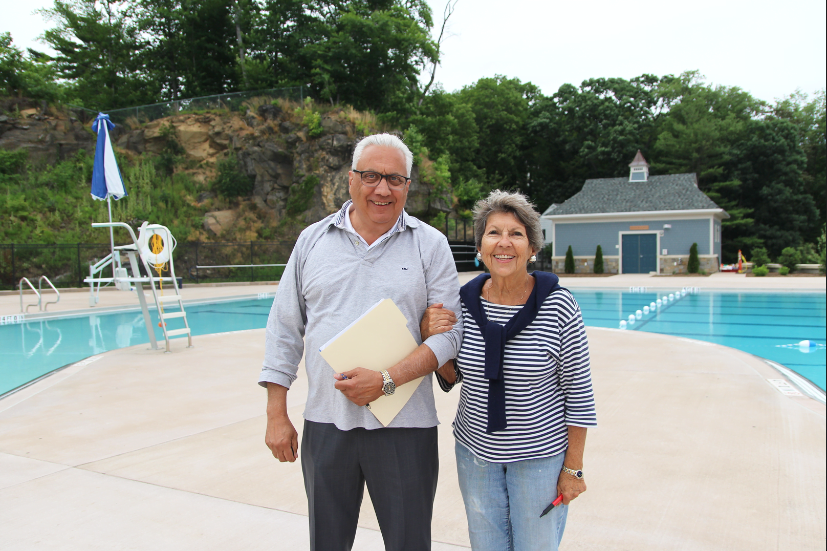 Greenwich Pool at Byram Park. June 27, 2018 Photo: Leslie Yager