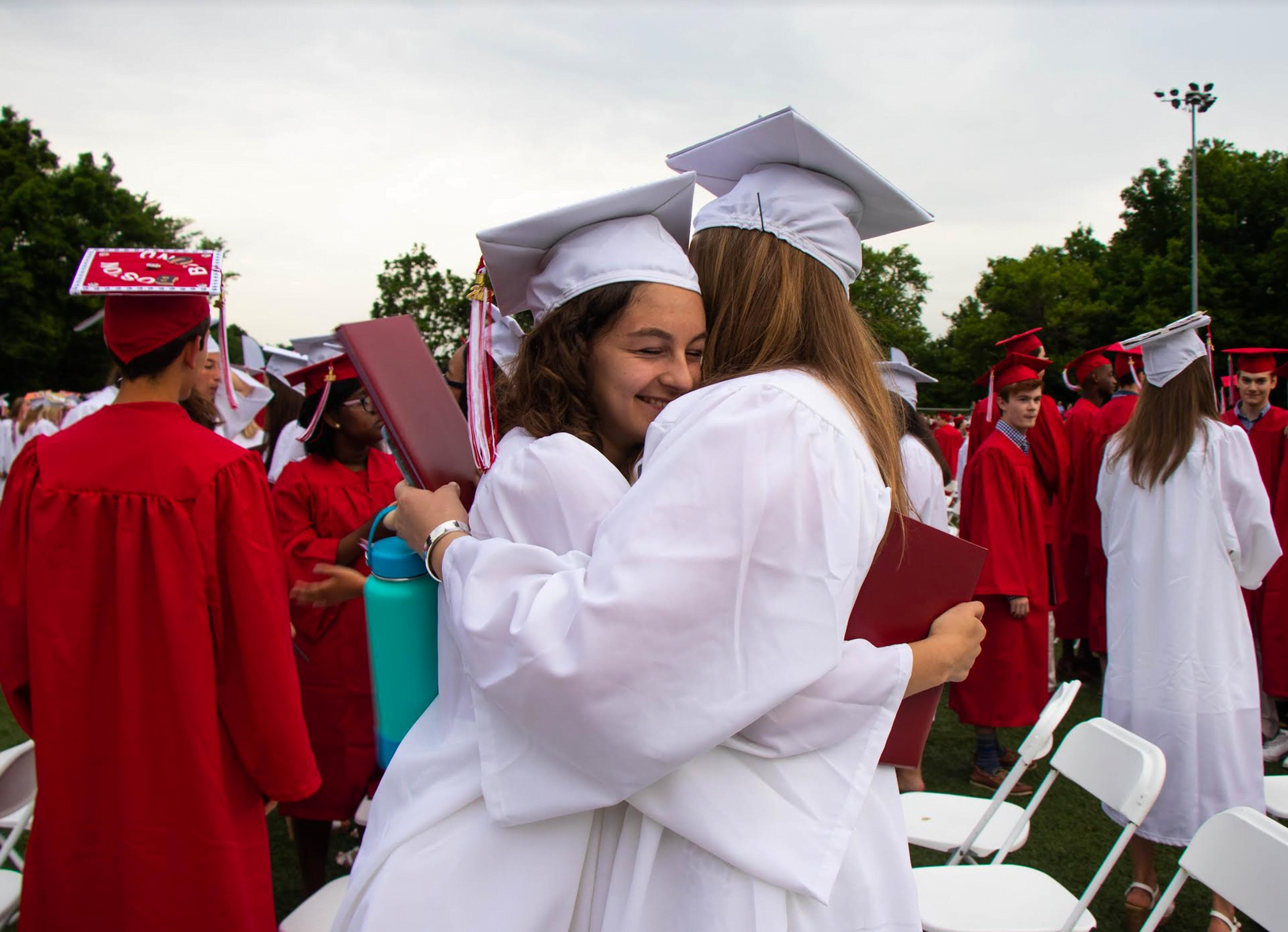 Greenwich High School graduation. June 20, 2018 Photo: Julia Moch