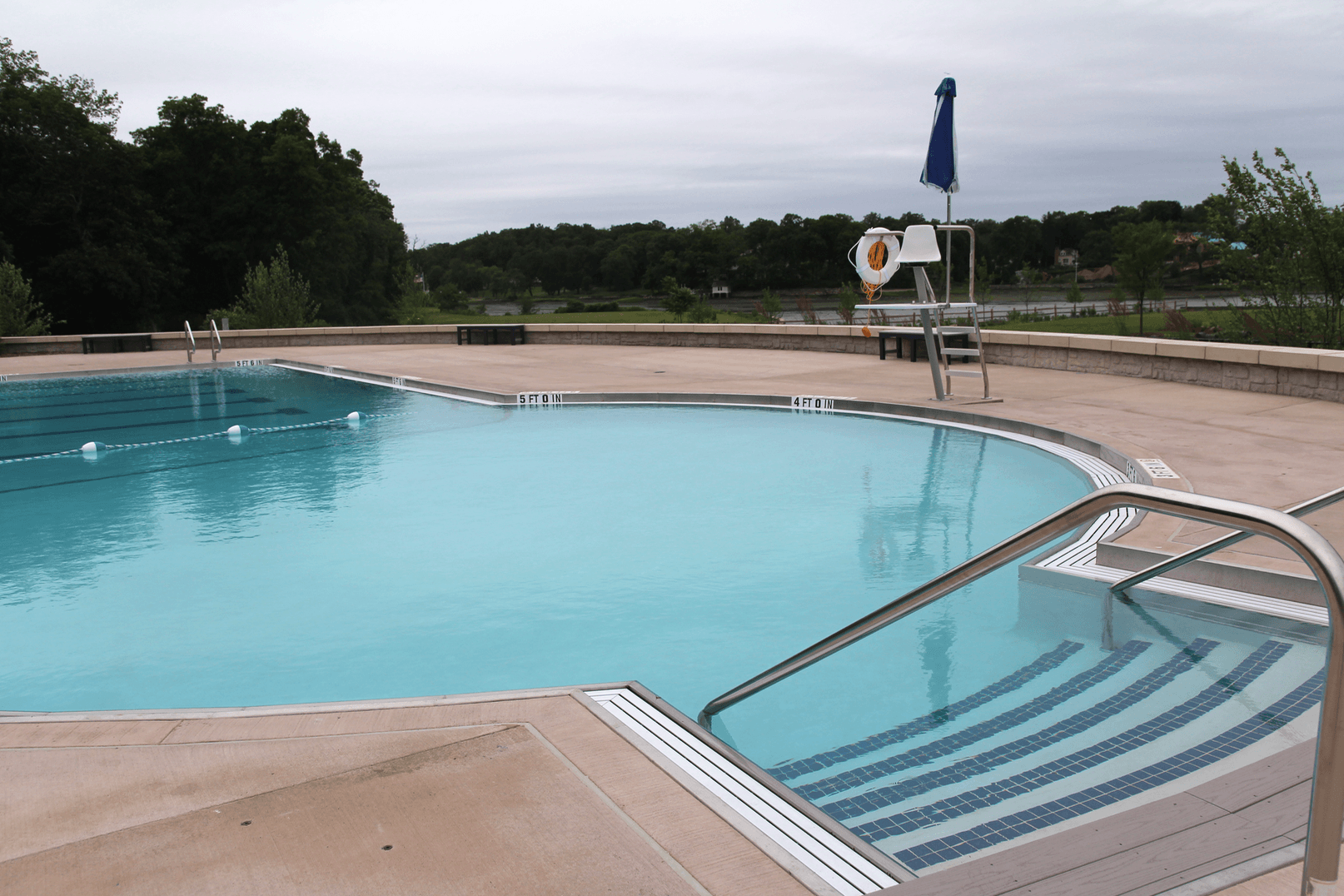Greenwich Pool at Byram Park. June 27, 2018 Photo: Leslie Yager