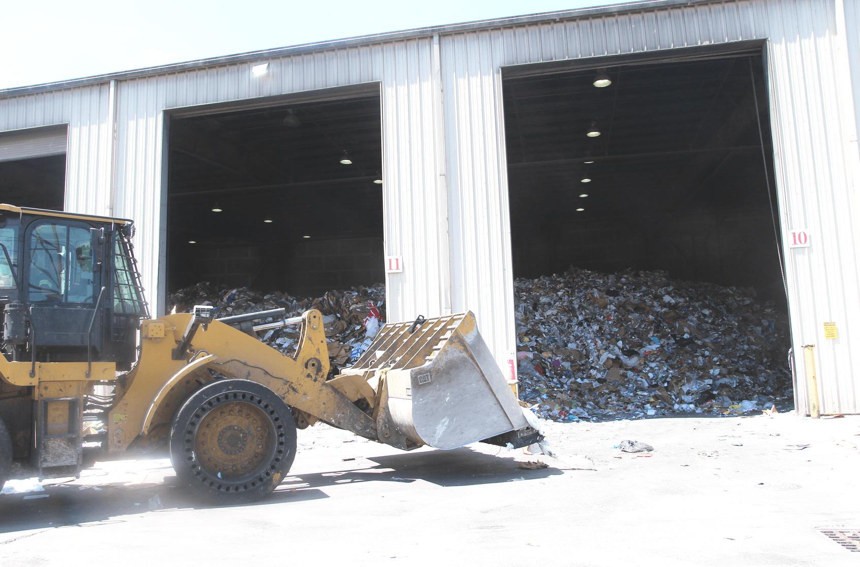 File photo of City Carting's Taylor Reed Facility in Stamford, photo: Leslie Yager
