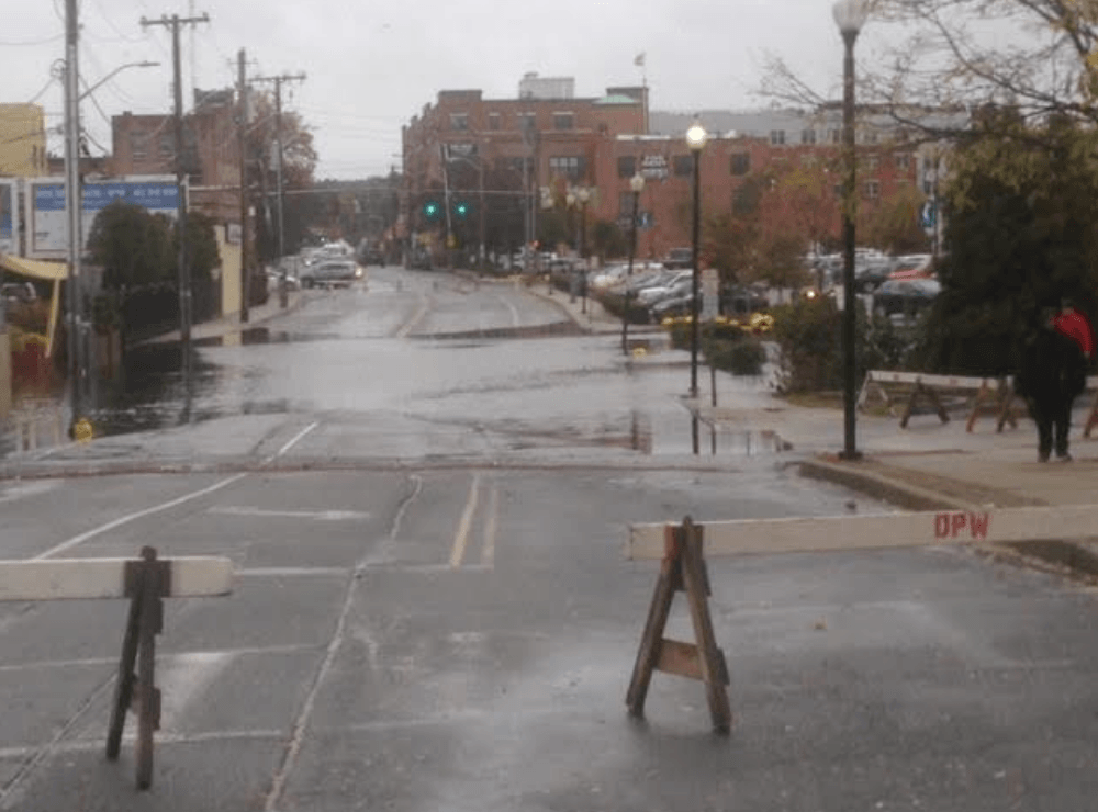 Flooding in Port Chester, Oct 27, 2018 contributed photo
