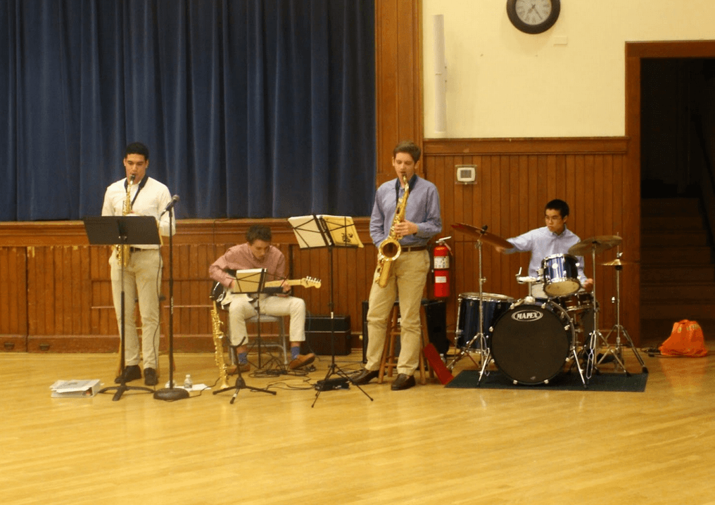 The Band: Austin Cohen, Michael McNulty, Nic Massimi, Lui Luangkhot (from left to right)