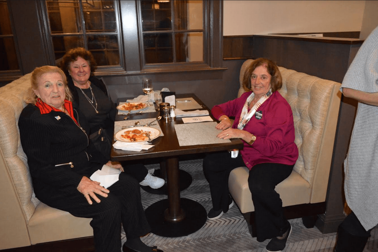 Sharlene Ray, Helen Delgado, Linda Moshier with the Republicans at Milbrook Club, Nov 6, 2018 Photo: Monique Nikolov