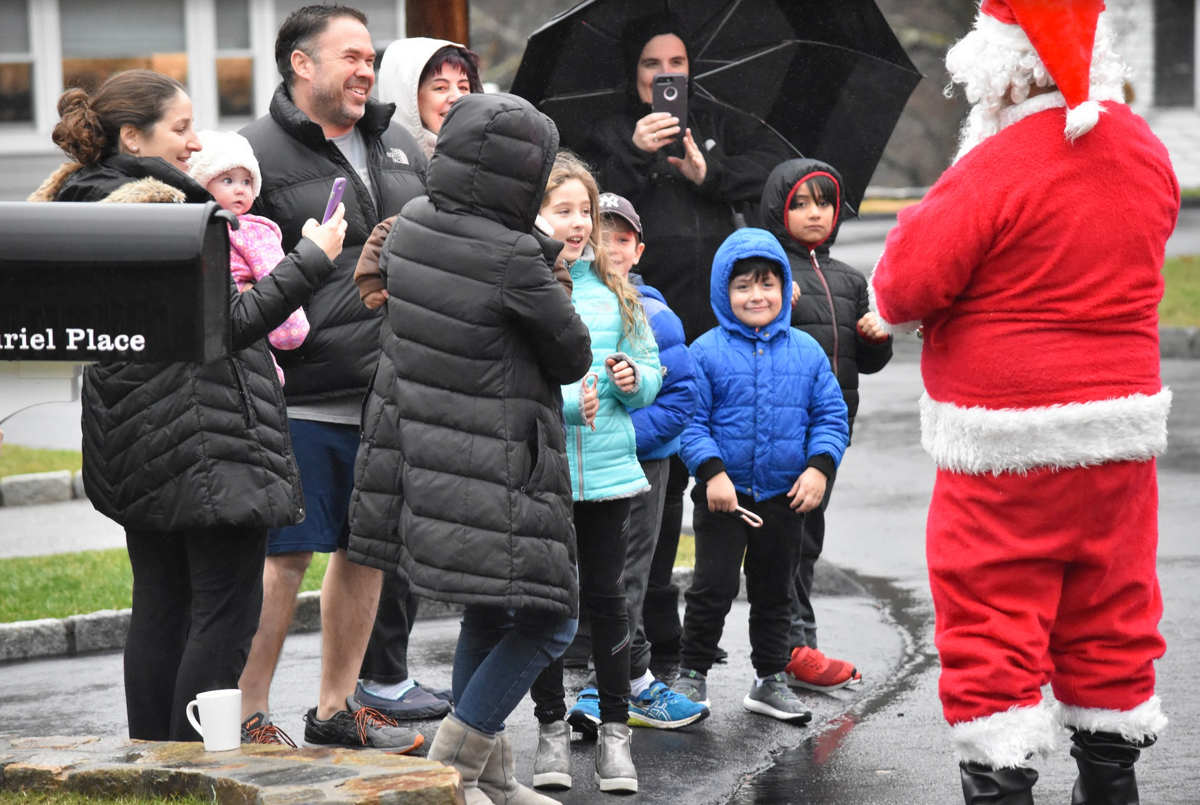 Santa visits Glenville on Dec 16, 2018 Photo: Heather Lowthert Brown