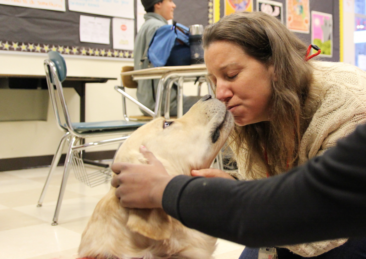 Therapy Dogs at GHS Help Students De-Stress During Exam Week ...
