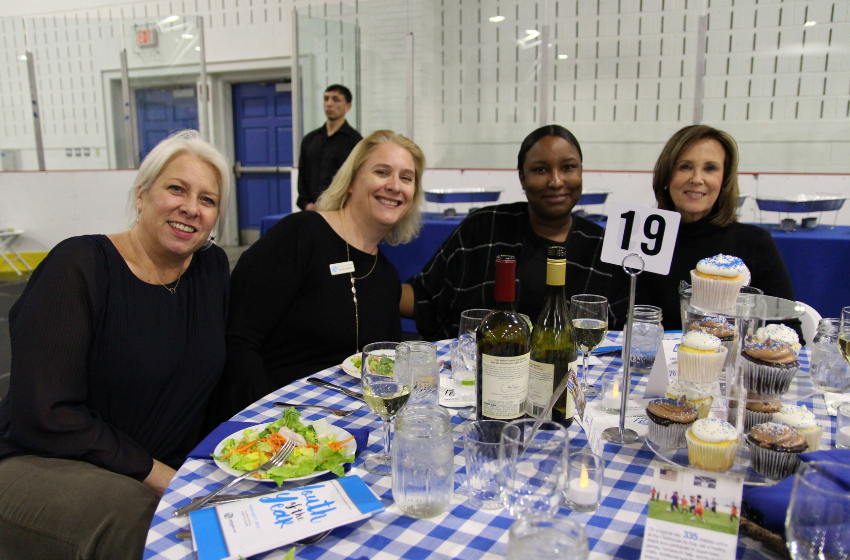 Dawn Berrocal, Megan Sweeney, Mindy Midy and MaryAnn Smith at the Boys & Girls Club of Greenwich Youth of the Year event. Feb 7, 2019 Photo: Leslie Yager