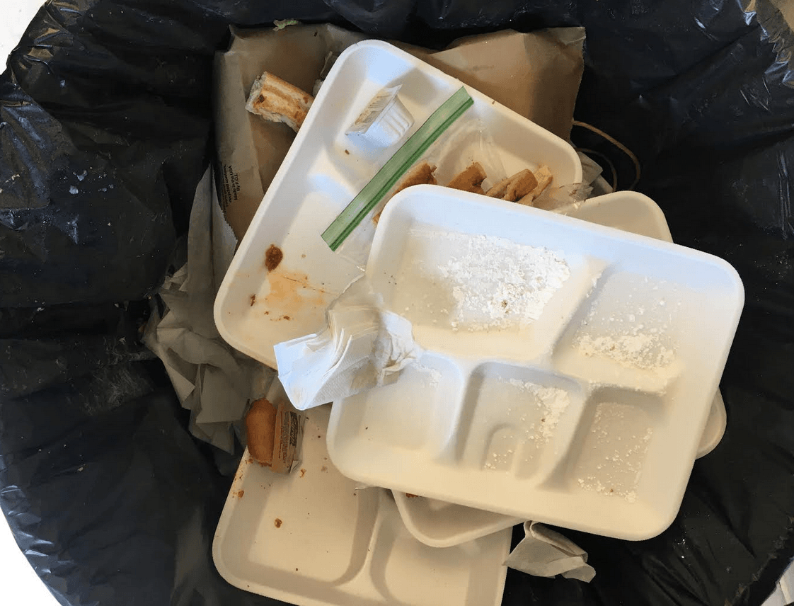 DesChamps: Styrofoam Trays Don't Belong In Greenwich Schools