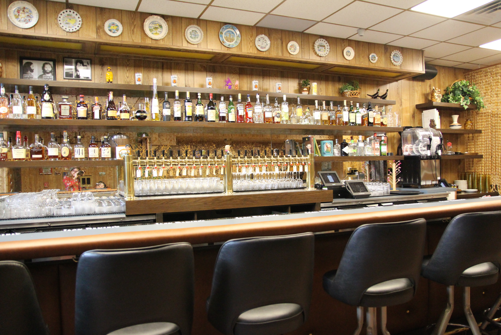 The bar at Eugene's Diner in Port Chester, NY. Photo: Leslie Yager