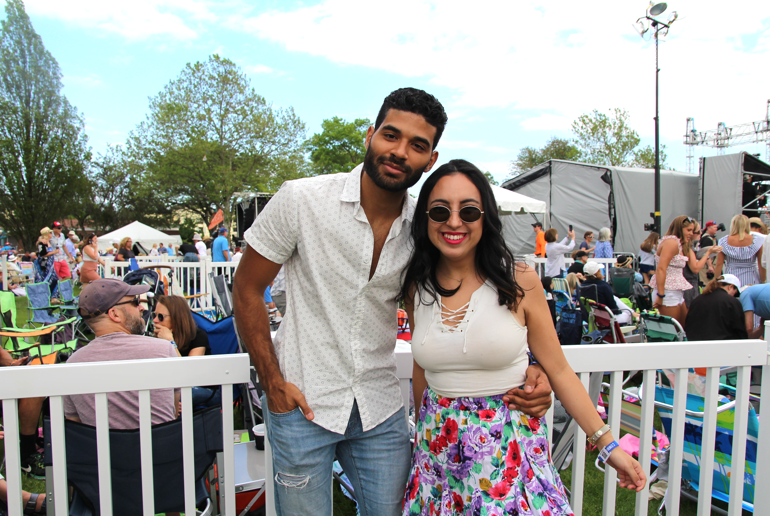 Greenwich Town Party 2019 was the ninth consecutive event showcasing local bands and headliners. May 25, 2019 Photo: Leslie Yager