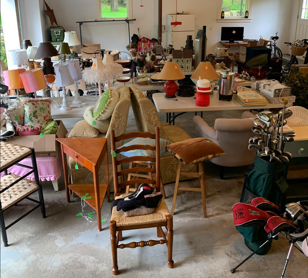 Multi Family Tag Sale at 45 Quail Road in Greenwich, May 10-11, 2019