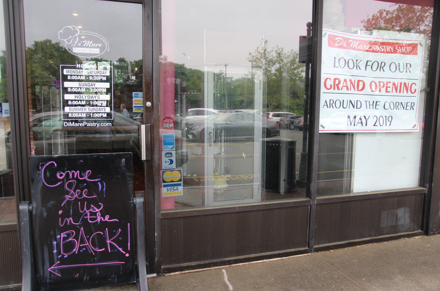 DiMare Pastry Shop in Riverside Commons Has Moved…But Not Far at All