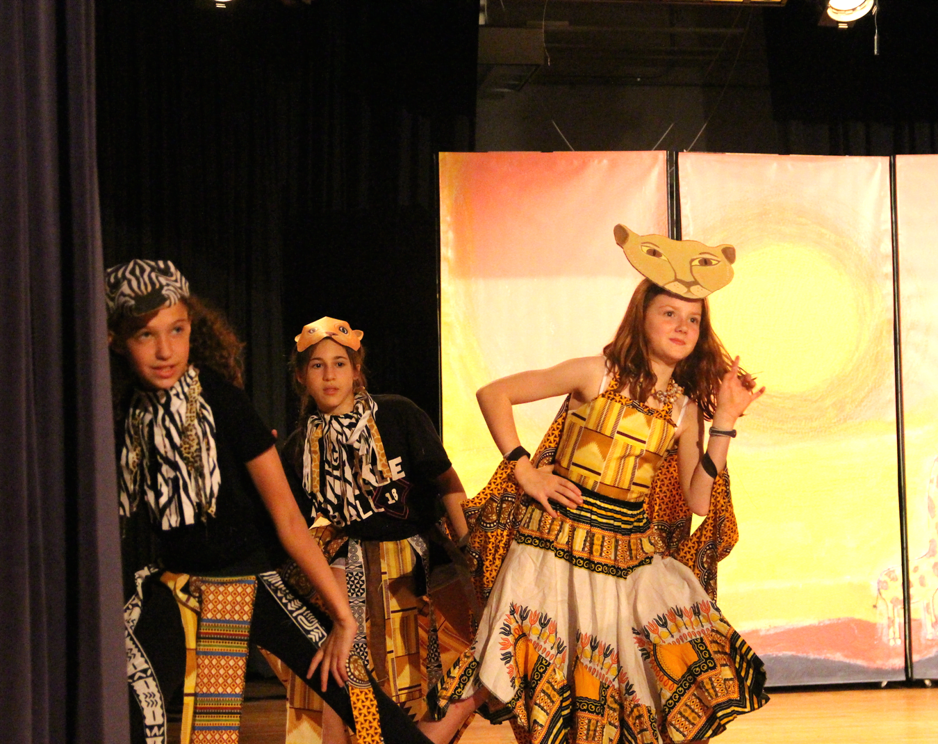 Students at ISD rehearsed The Lion King Kids. June 5, 2019 Photo: Leslie Yager