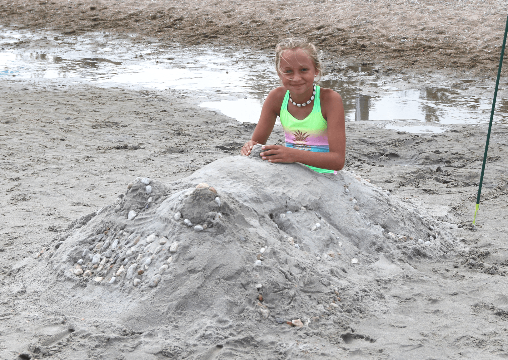 Sand Blast at Tod's Point was sponsored by the Greenwich Dept of Parks & Rec and the Greenwich Arts Council. July 27, 2019 Photo: Leslie Yager