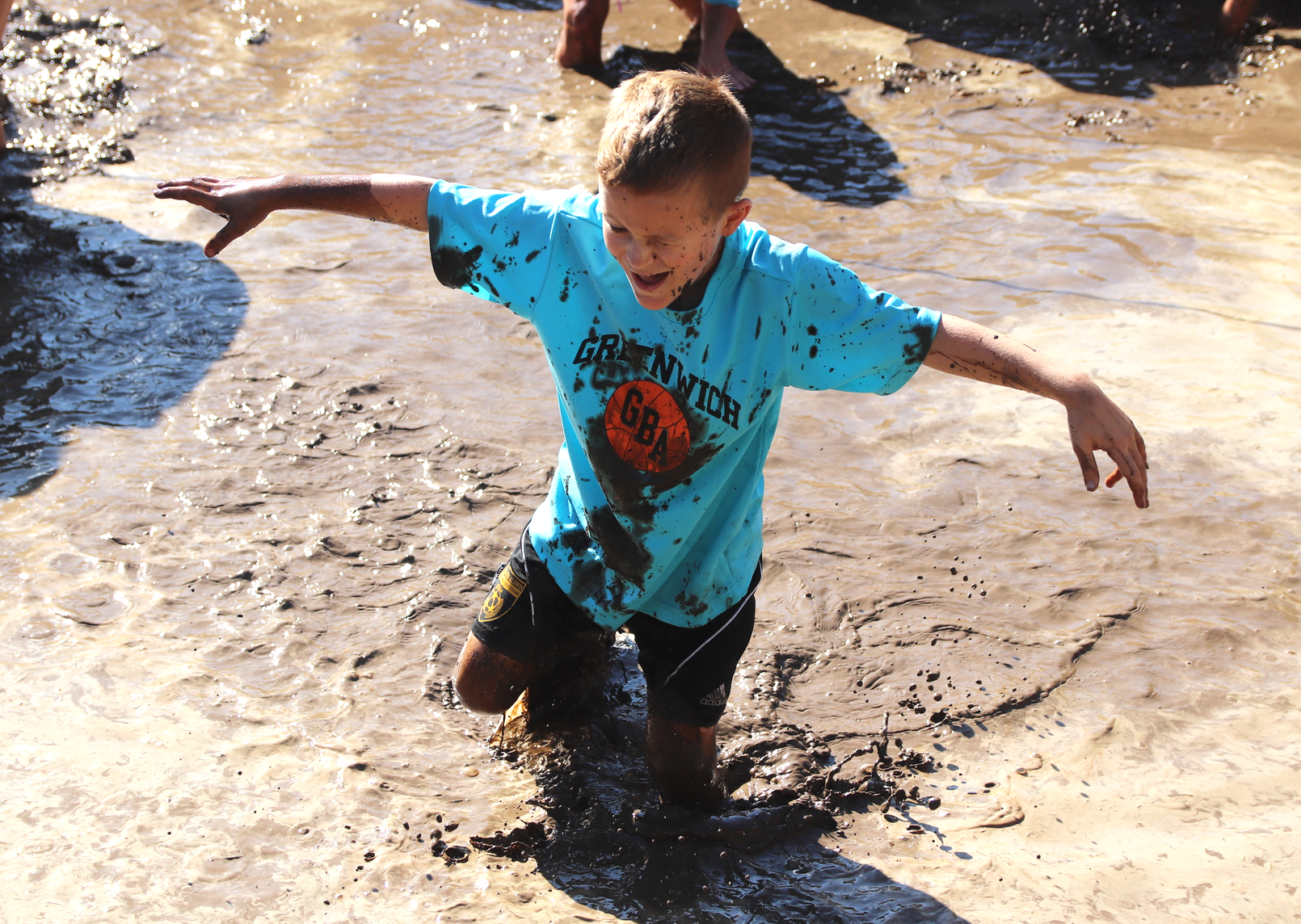 The boys and Girls Club of Greenwich's 8th annual Muddy Up fundraiser at Camp Simmons. Sept 29, 2019 Photo: Leslie Yager