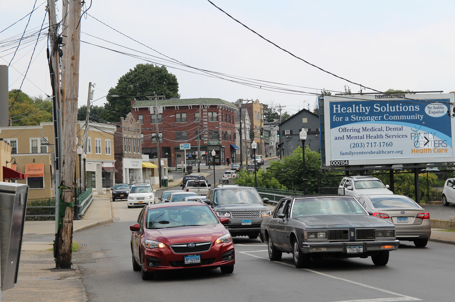 Looking toward Byram from Port Chester. Sept 4, 2019 Photo: Leslie Yager