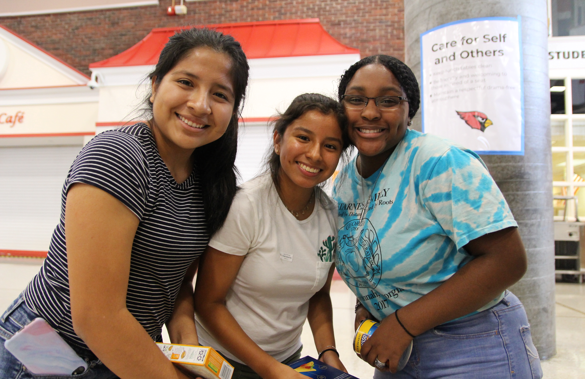 GHS students participated in the ninth annual September 11th National Day of Service and Remembrance by aiding those less fortunate in the Greenwich community. Sept 11, 2019 Photo: Leslie Yager