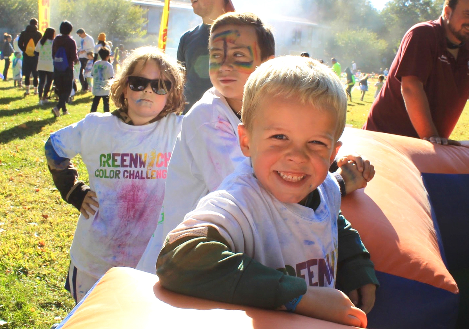 ISD's third annual Greenwich Color Challenge took place on Oct 6, 2019. Photo: Grace Usowski