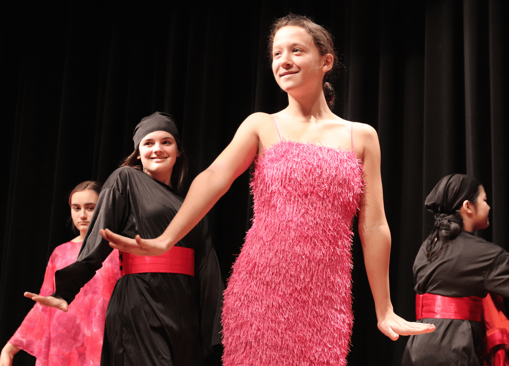 Eastern Middle School 2020 Show Chorus rehearses Aida. Jan 6, 2020 Photo: Leslie Yager