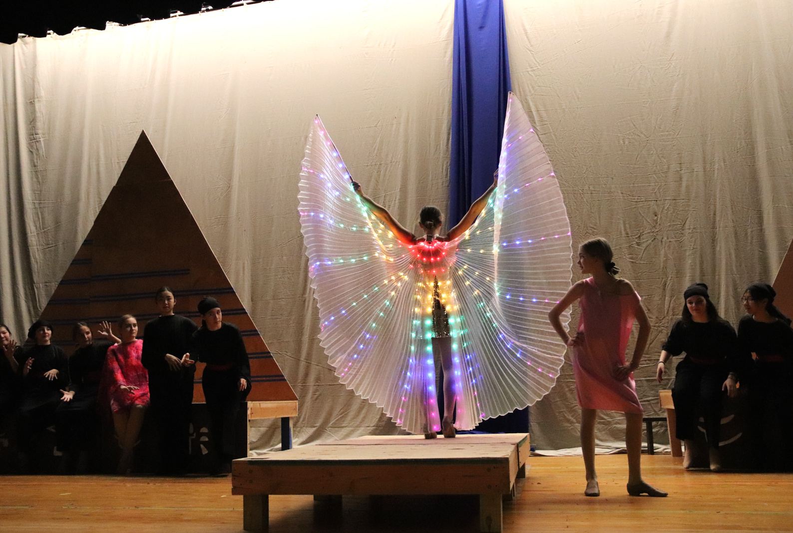 Eastern Middle School 2020 Show Chorus rehearses Aida. Jan 6, 2020 Photo: Leslie Yager