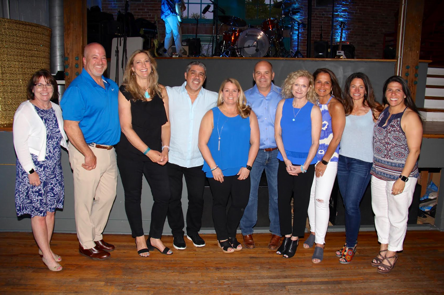 ECFF Board members from last year’s event, from L to R: Susan Warner, Timothy Kane, Mary and Gary Dell’Abate, trustees Pam and Joe Fedorko, Beth Allen Moore, M.D., Angela Swift, Robin Bartholomew and Christine Franklin (missing Maria Fata).