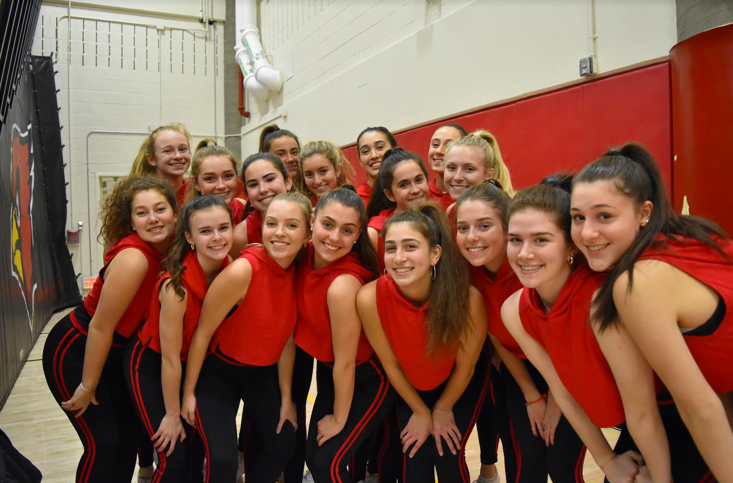 GHS dance team performs at the varsity girls basketball game. Photo: Heather Brown