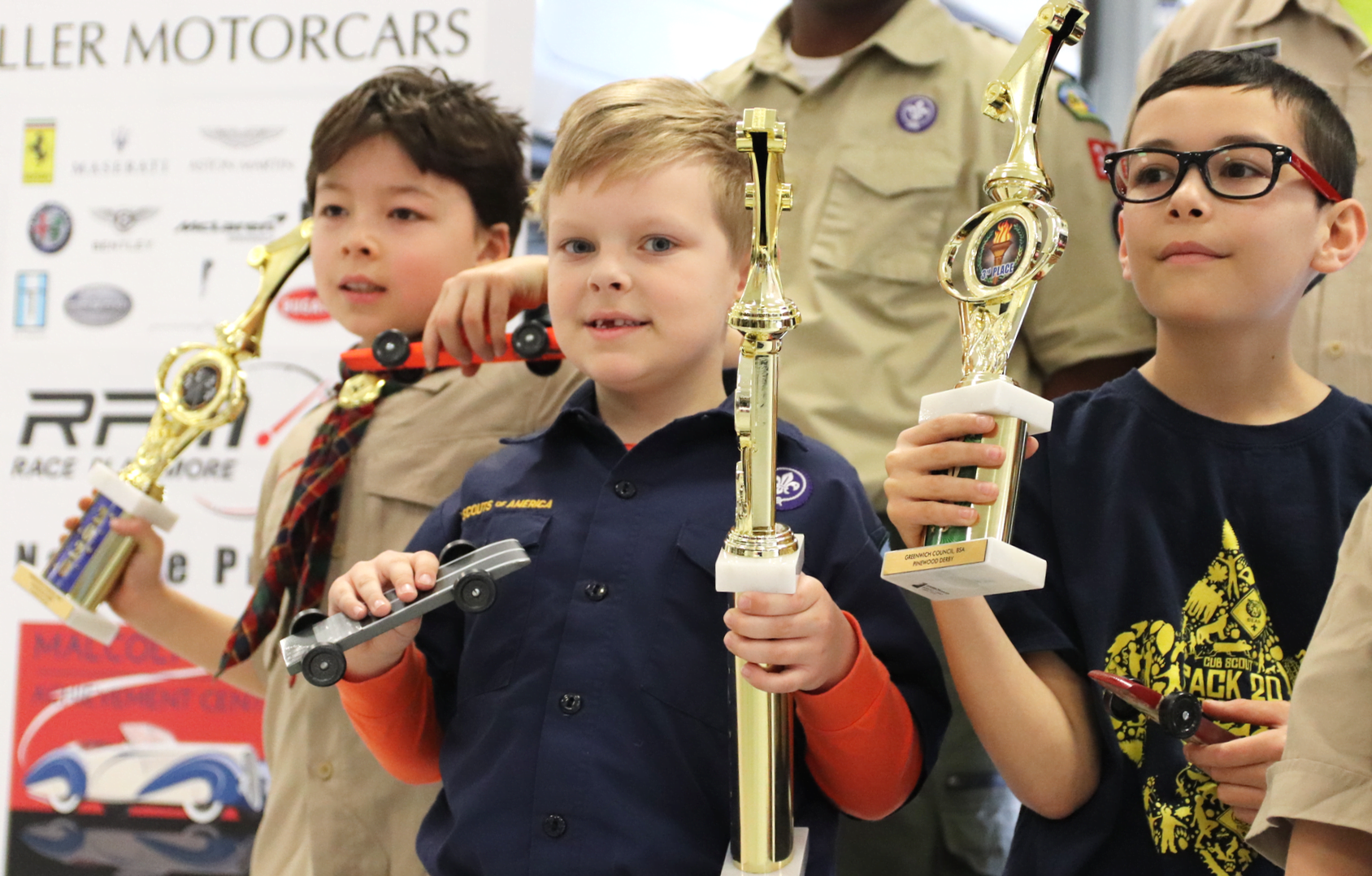 The annual Cub Scouts Pinewood Derby was held at Miller Motorcars on Sunday, March 8, 2020 Photo: Leslie Yager