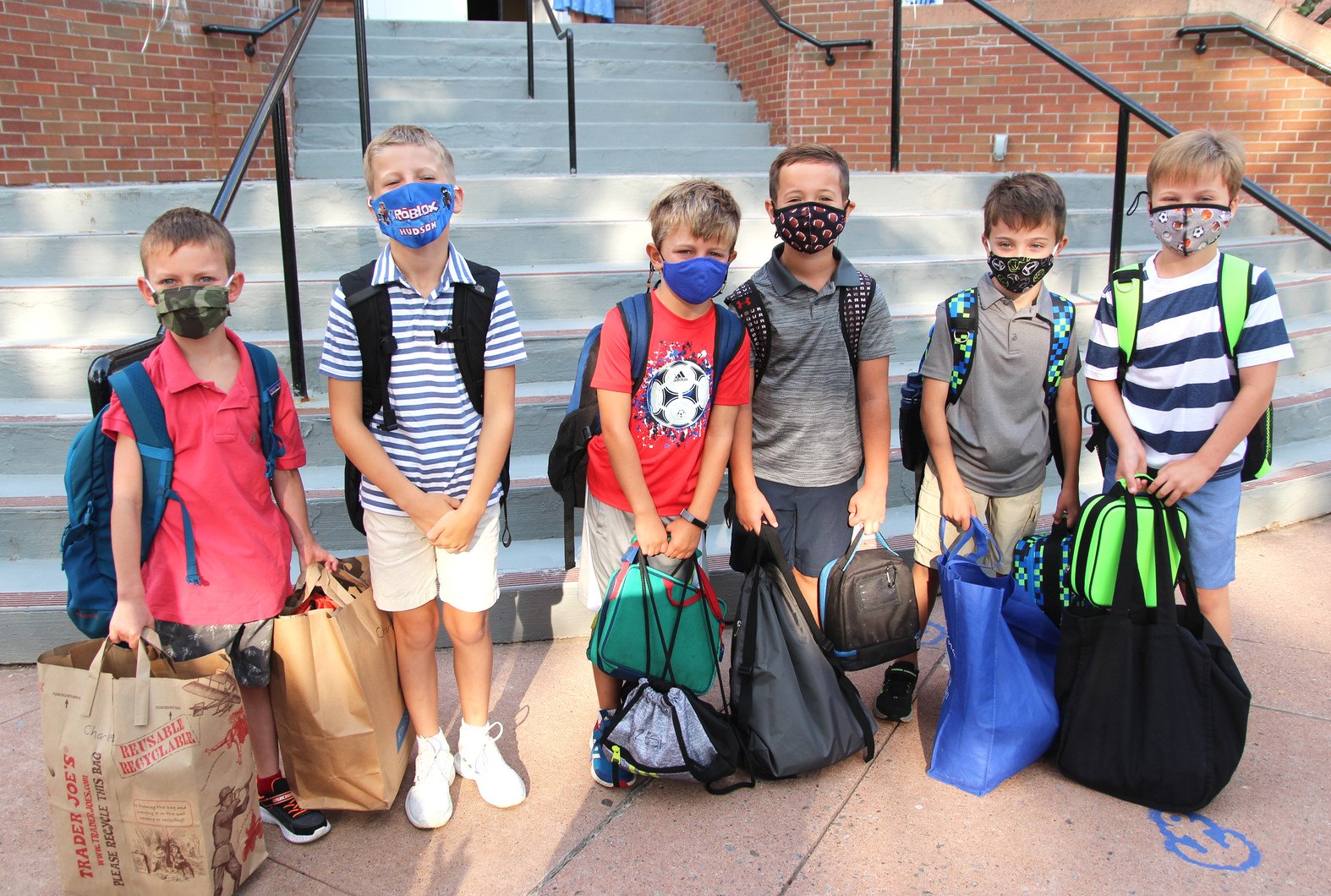 PHOTOS First Day Back At Old Greenwich School Brims With Optimism