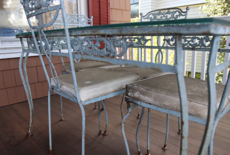 Repainting My Outdoor Metal Furniture - The Martha Stewart Blog