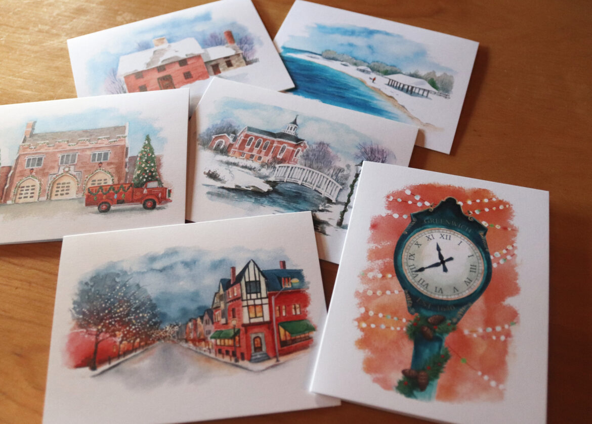Local Duo’s ‘Go Greenwich’ Card Sets Are an Instant Hit This Holiday