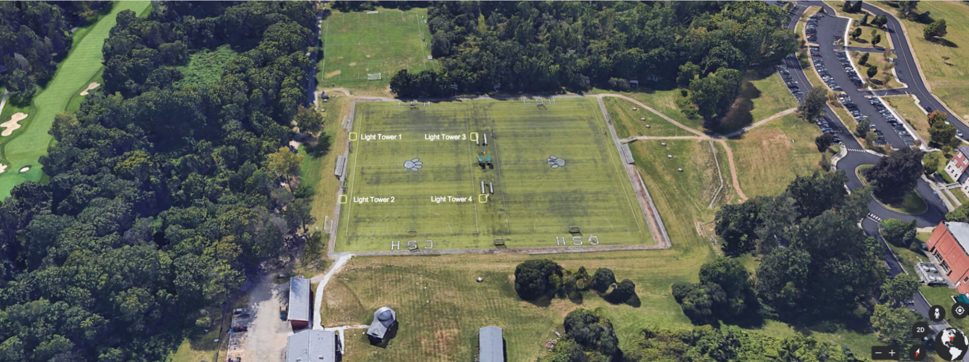 Application for Temporary Field Lighting at Sacred Heart Greenwich