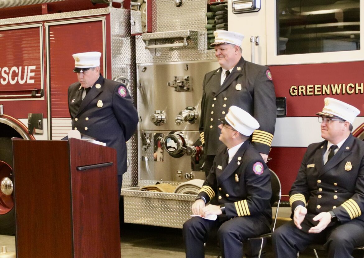 Greenwich Fire Department Promotes Seven in Packed Ceremony at Public ...
