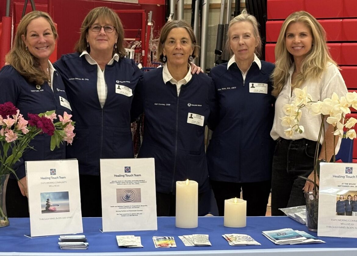 Healing Touch Team Returns to Greenwich High School to Support Staff Wellness