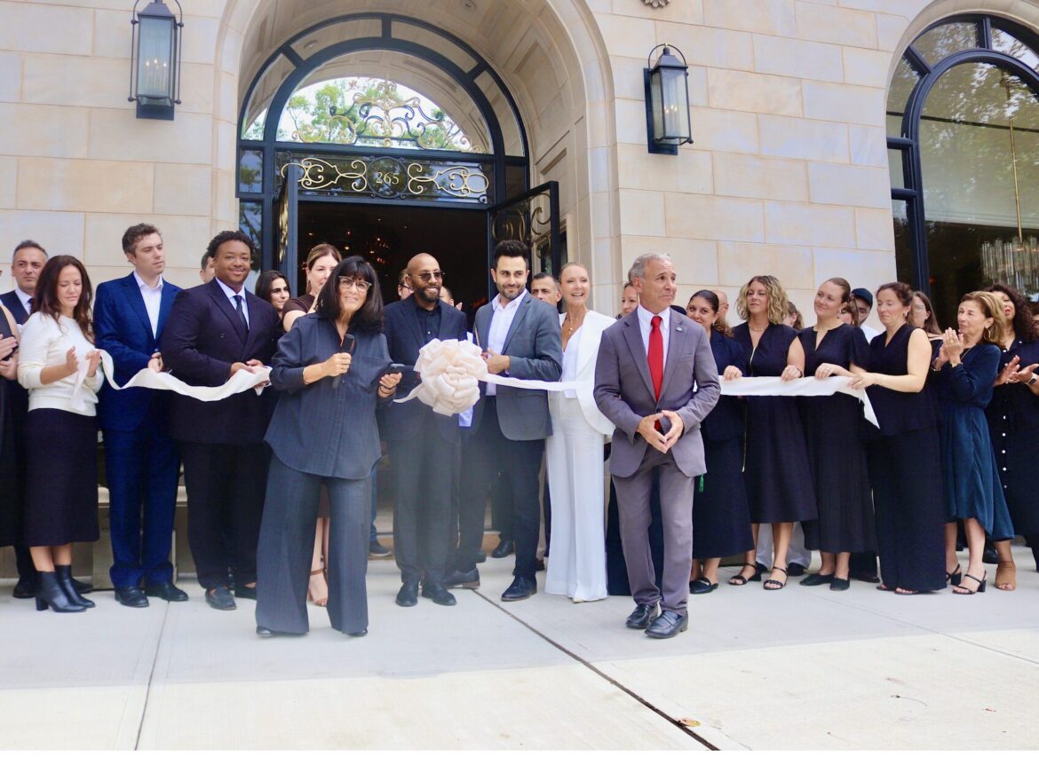 RH Estate, The Gallery on Greenwich Ave, Debutes with a Ribbon Cutting