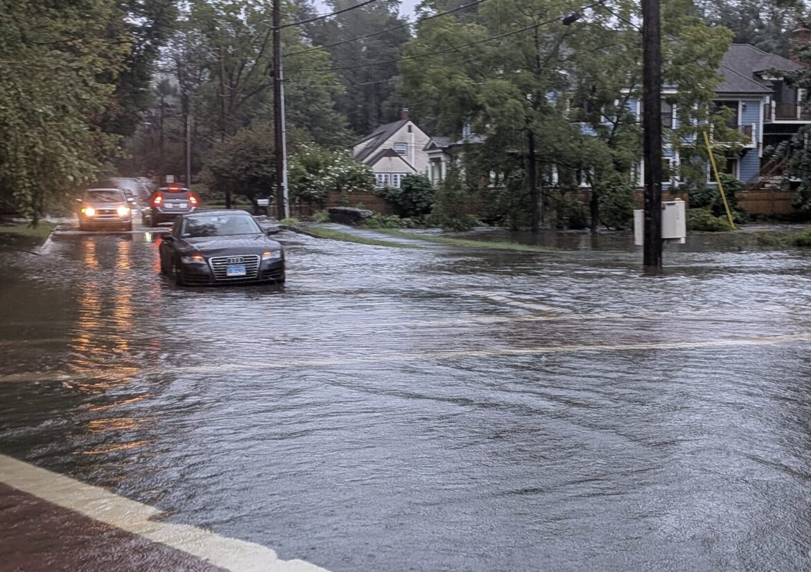 Video, Photos: Flash Flood Warning in Effect in Greenwich